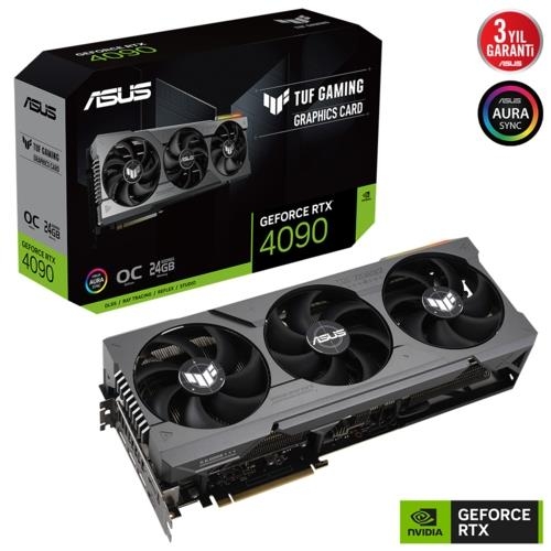 ASUS%20TUF-RTX4090-O24G-GAMING%20NVIDIA%20384%20bit%20%20ARGB,2x%20HDMI%202.1a,%203x%20DPI%201.4a,%20Önerilen%20PSU%20850W,