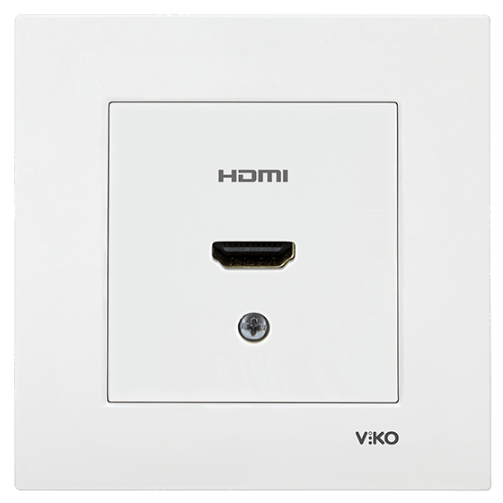 Viko%20Karre%20Clean%20HDMI%20Bağlantısı%20için%20Konnektör%20Beyaz